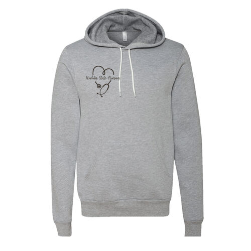 D2/D4 - Bella 3719 Unisex Poly/Cotton Hooded Pullover Sweatshirt Thumbnail